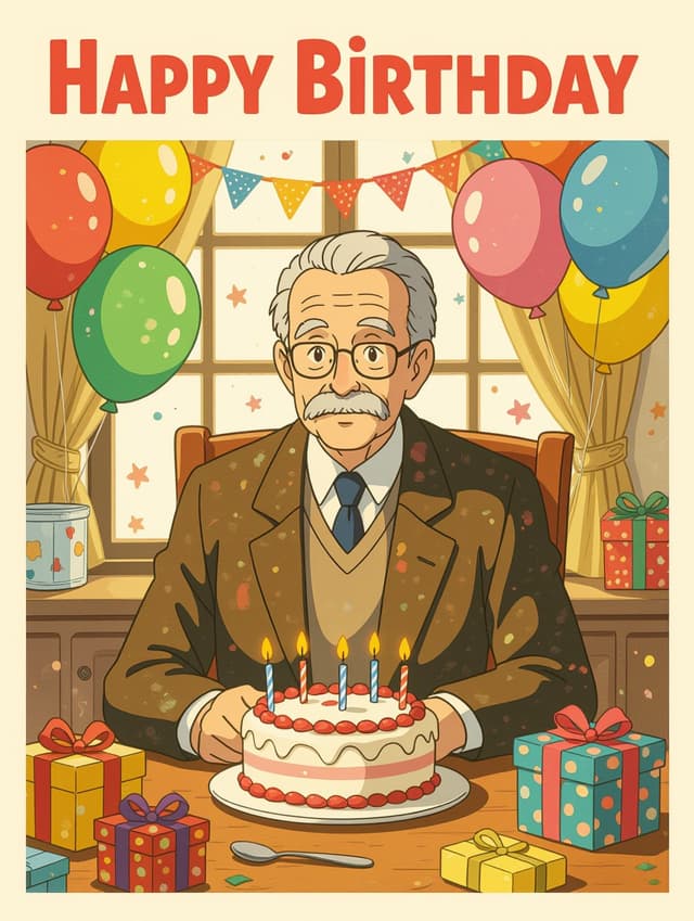 GrandPa's birthday wish